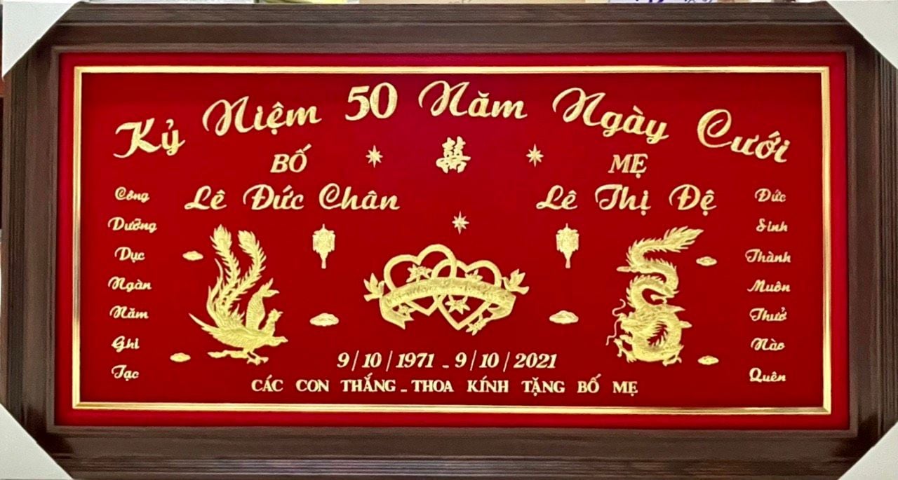 KỶ NIỆM 20 NĂM NGÀY CƯỚI - ĐÁM CƯỚI THỦY TINH