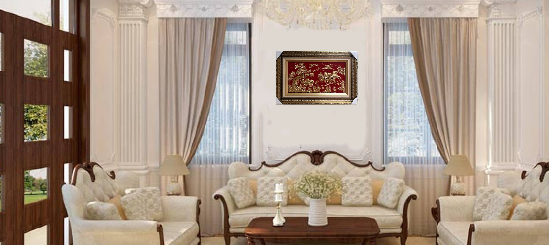 Mã đáo thành công mạ vàng 24K - 80120