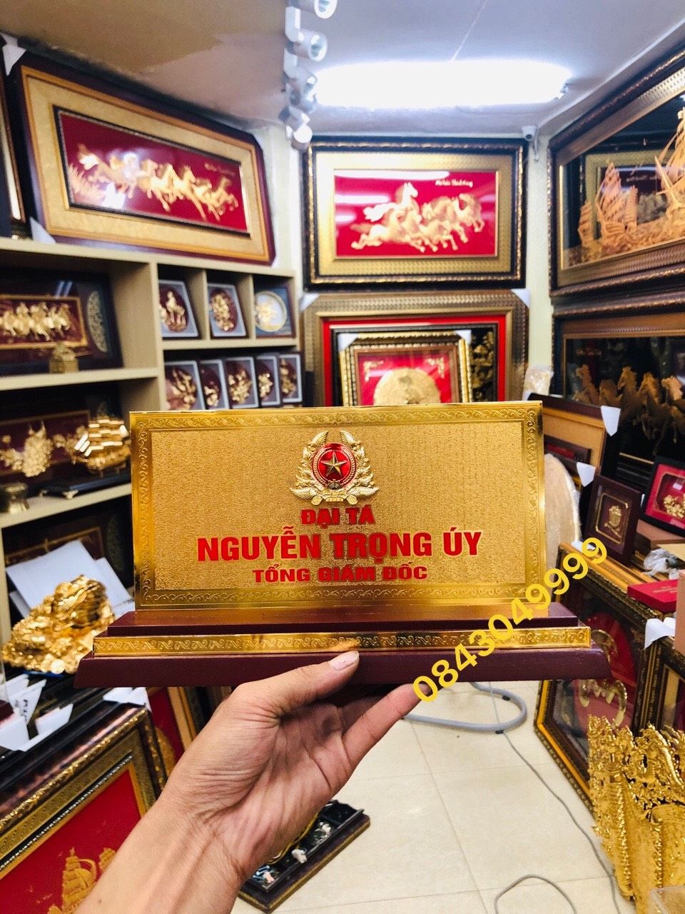 Biển Chức Danh Cục Trưởng