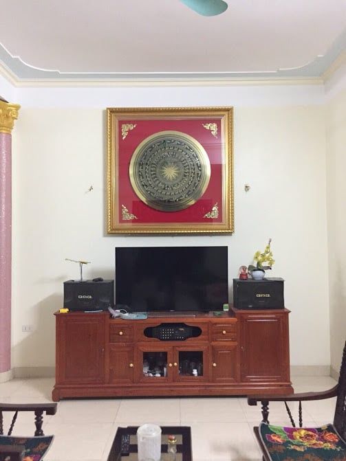Tranh Trống Đồng Ăn Mòn