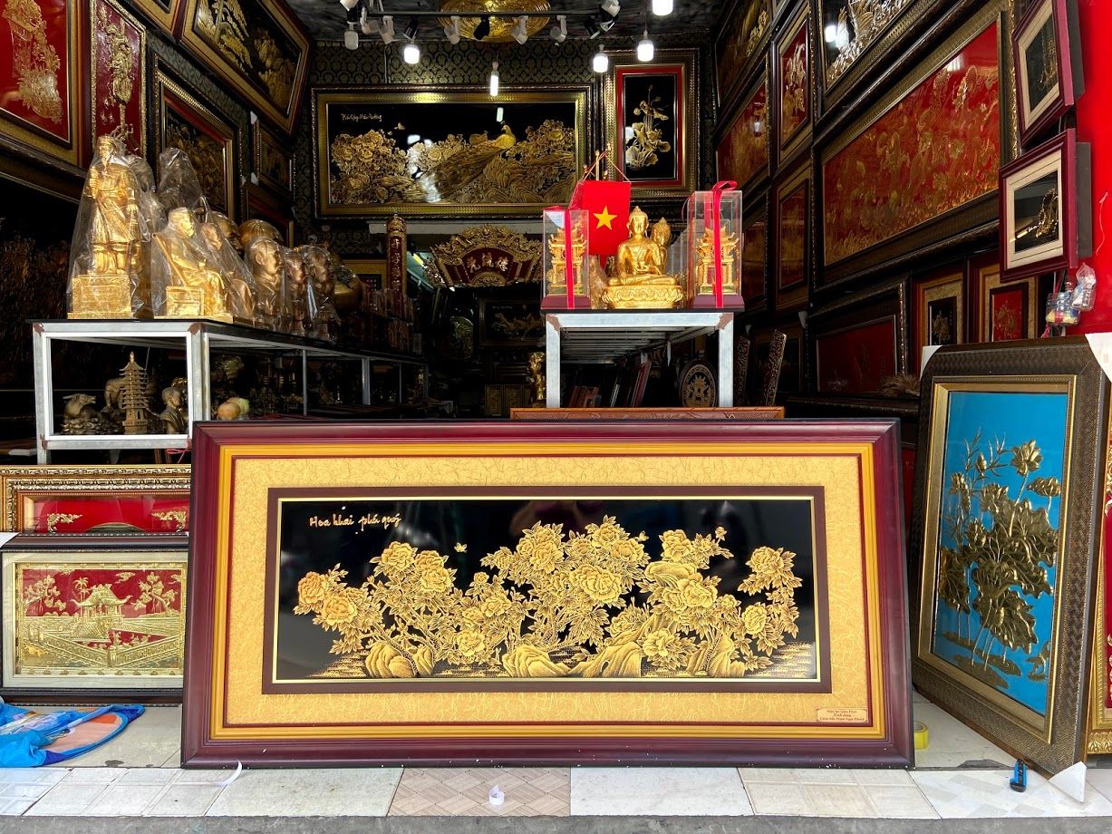 Hoa Khai Phú Quý (Hoa Mẫu Đơn) 98 x 198