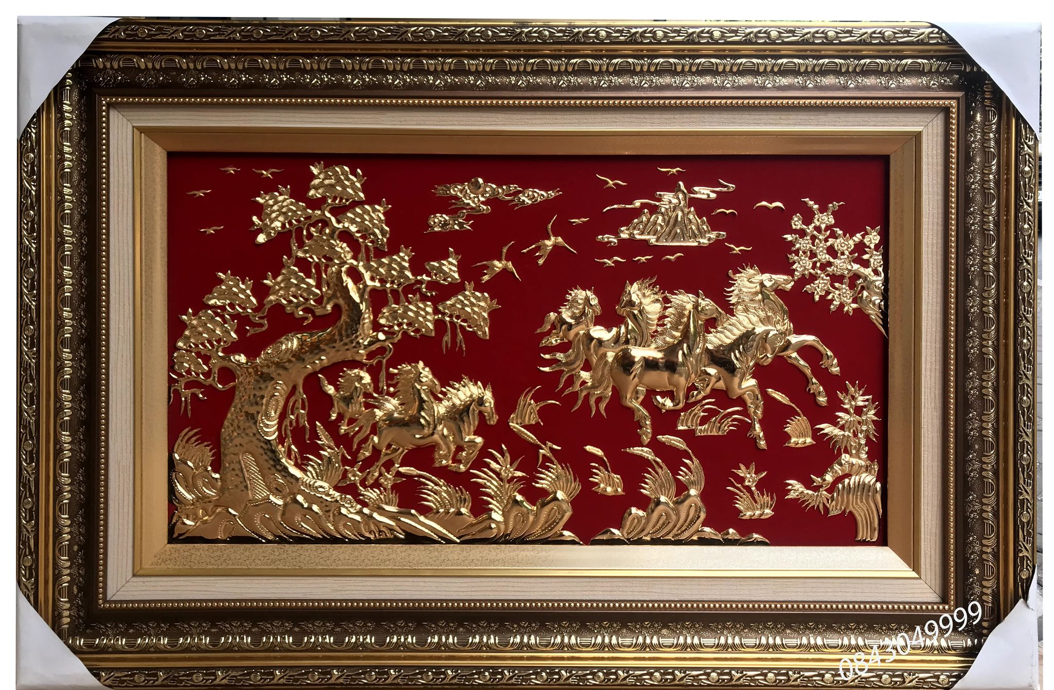 Mã đáo thành công mạ vàng 24K - 80120