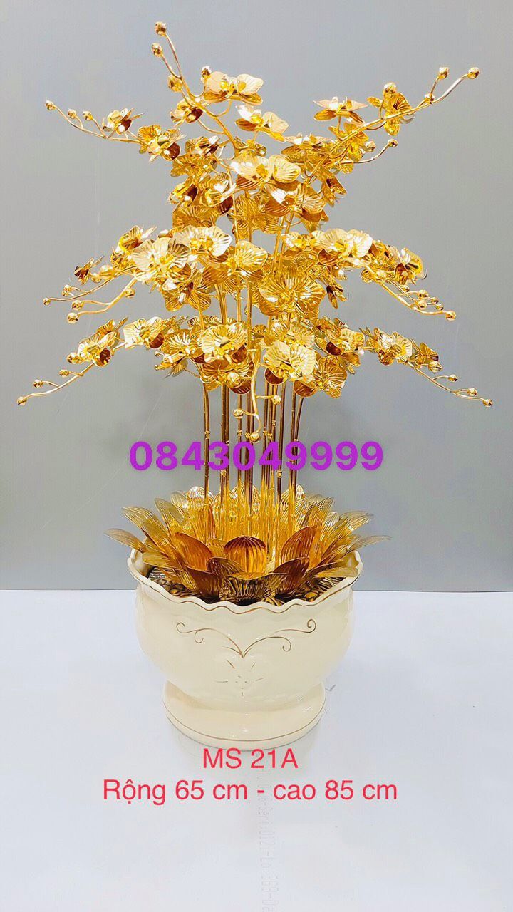 HOA LAN MẠ VÀNG - M18