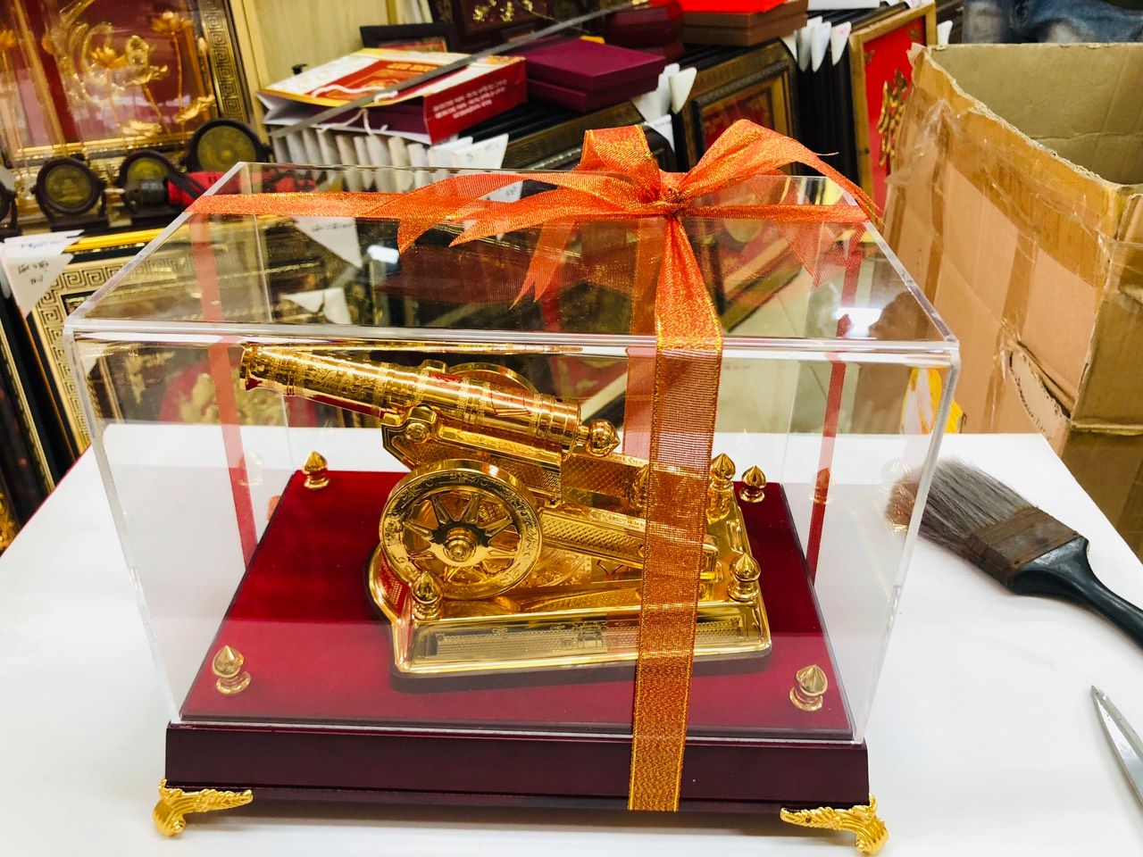 Pháo Thần Công Mạ Vàng 24K