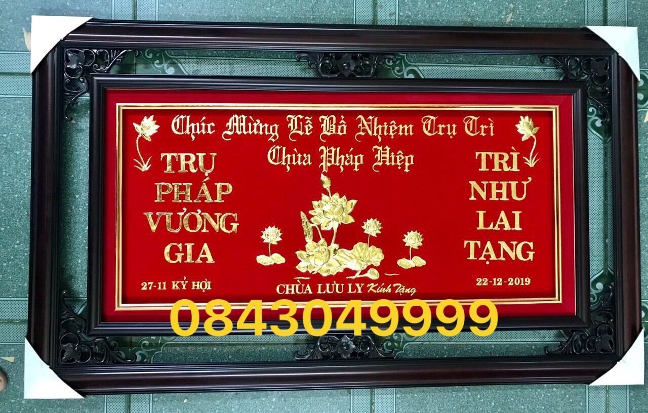  Quà Tặng Thượng Tọa Bằng Vàng 24K 