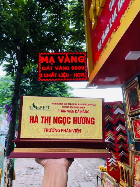  Biển Chức Danh Gỗ Đồng 