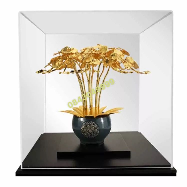 Lan Hồ Điệp Trường Cửu Dát Vàng 24K