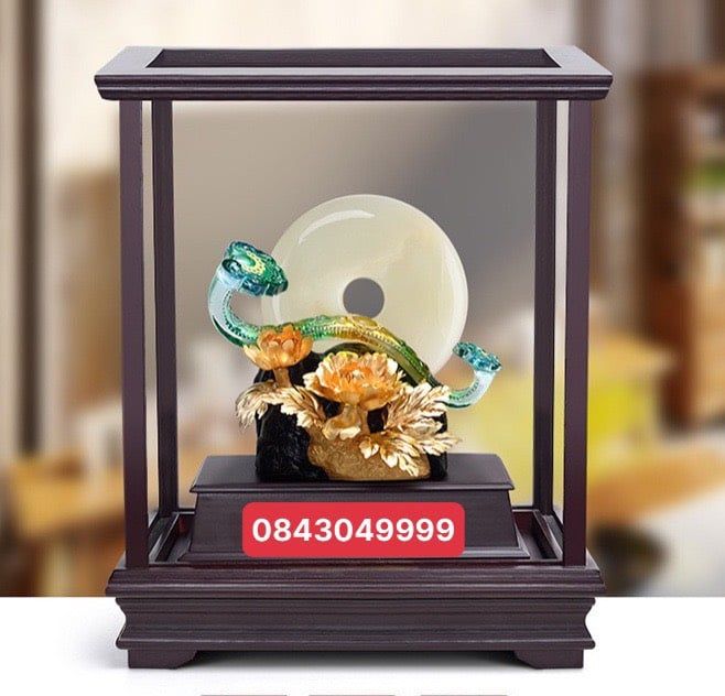 Gậy Như Ý - Hoa Mẫu Đơn Mạ Vàng