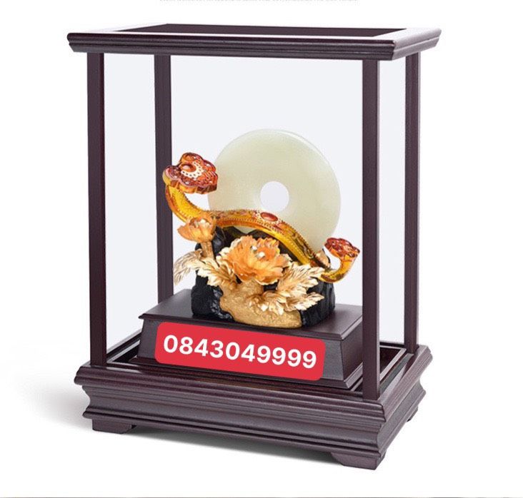 Gậy Như Ý - Hoa Mẫu Đơn Mạ Vàng
