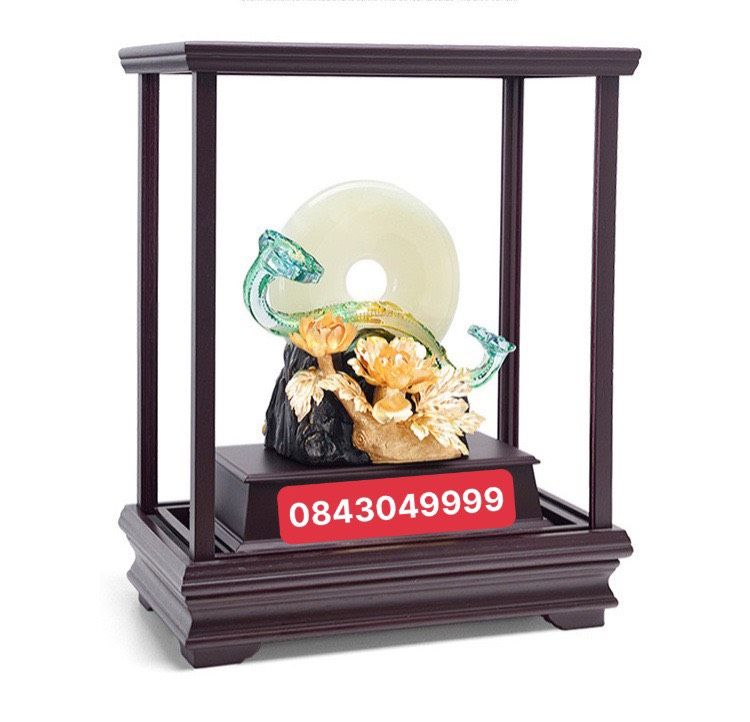 Gậy Như Ý - Hoa Mẫu Đơn Mạ Vàng