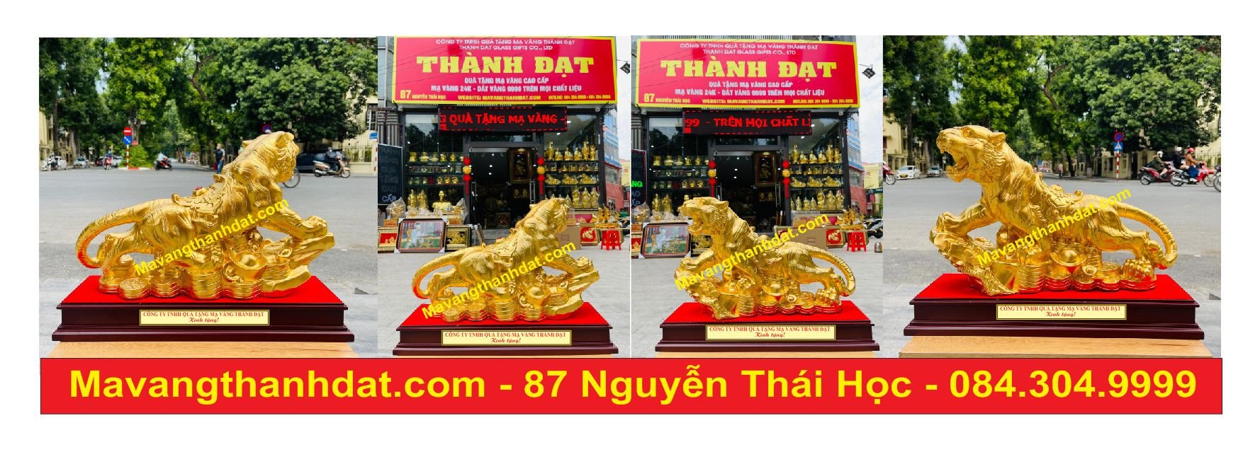 Tượng Hổ Dát Vàng 9999