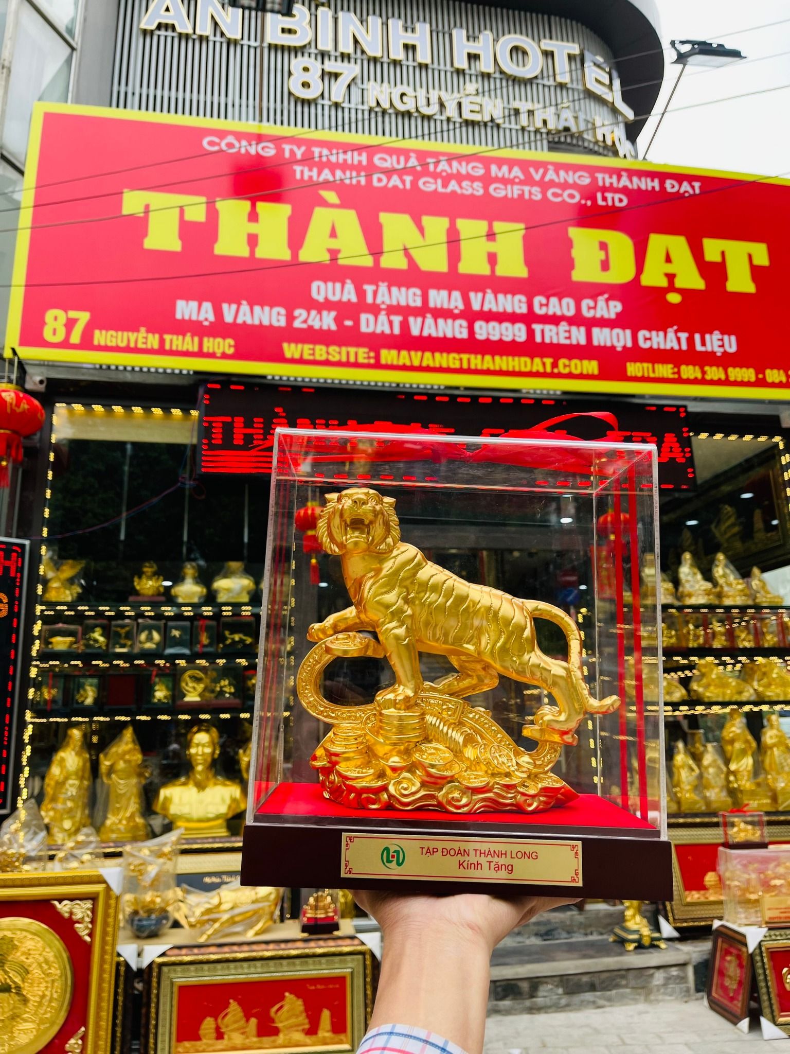 Hổ Vạn Sư Như Ý Dát Vàng 9999 - 24
