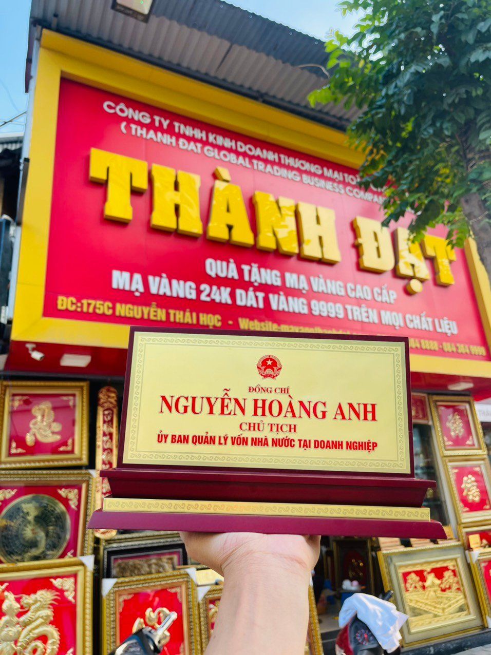 Biển Chức Danh Quản Lý Vốn Nhà Nước