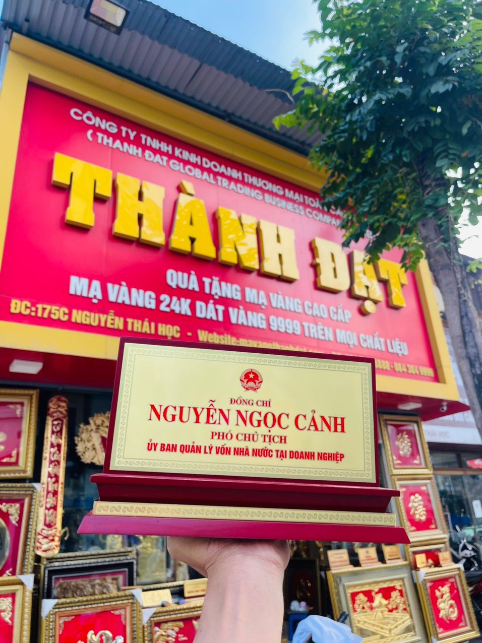 Biển Chức Danh Quản Lý Vốn Nhà Nước