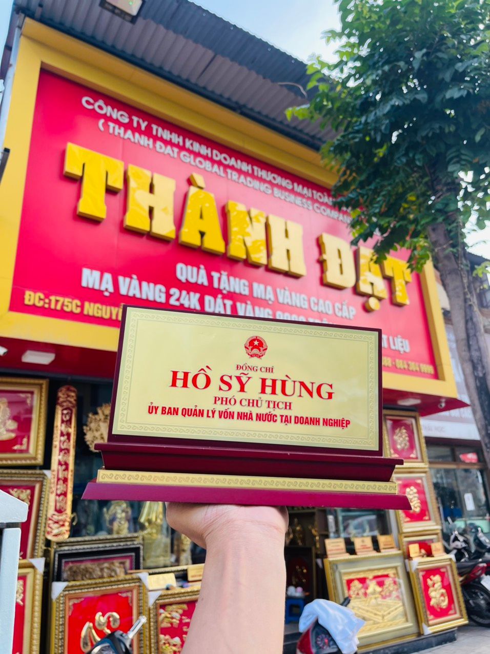 Biển Chức Danh Quản Lý Vốn Nhà Nước