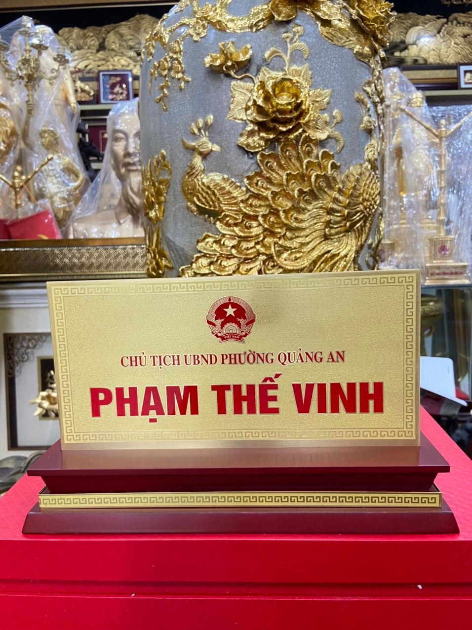 Biển Chức Danh Phường Quảng An
