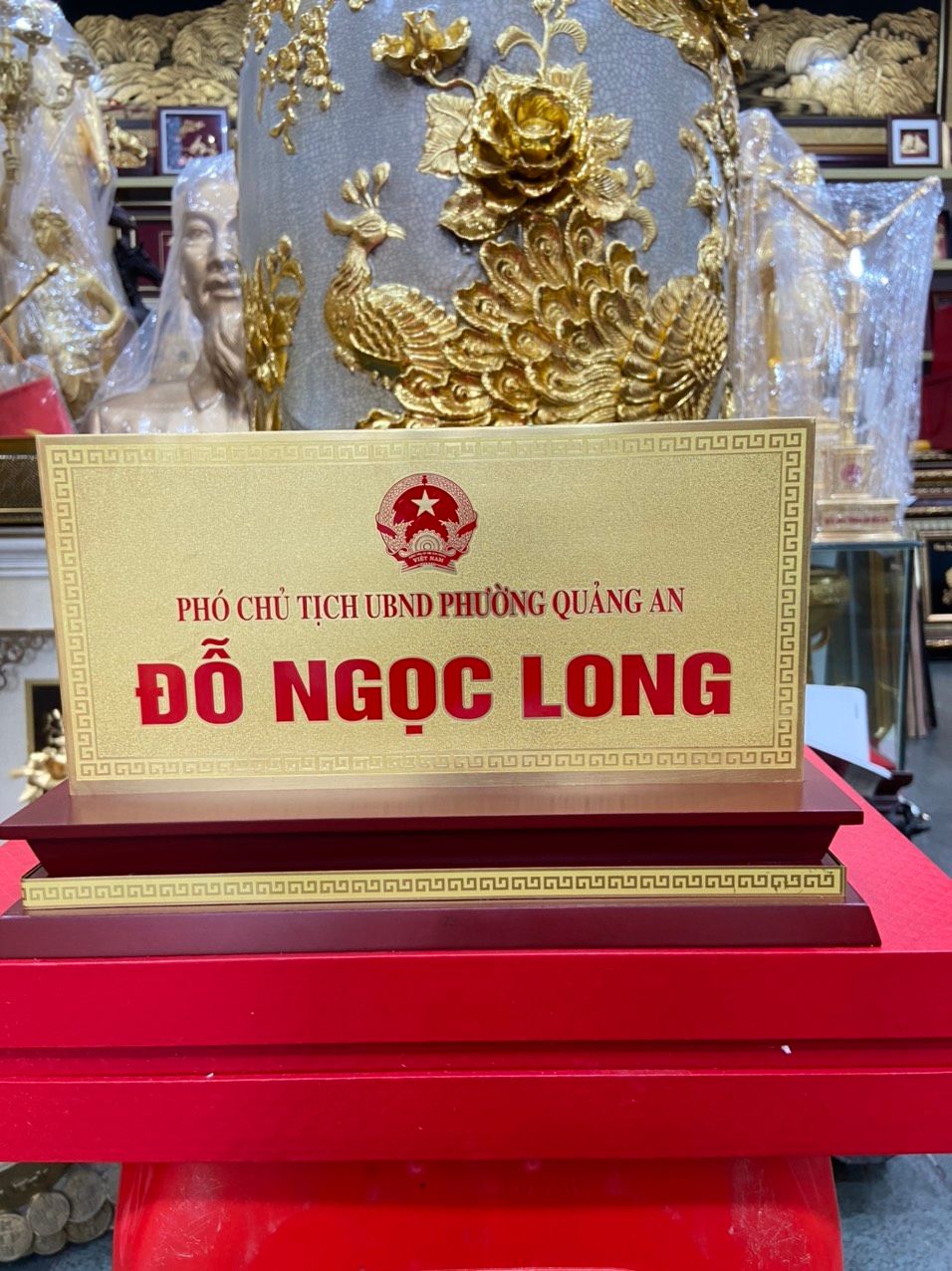 Biển Chức Danh Phường Quảng An