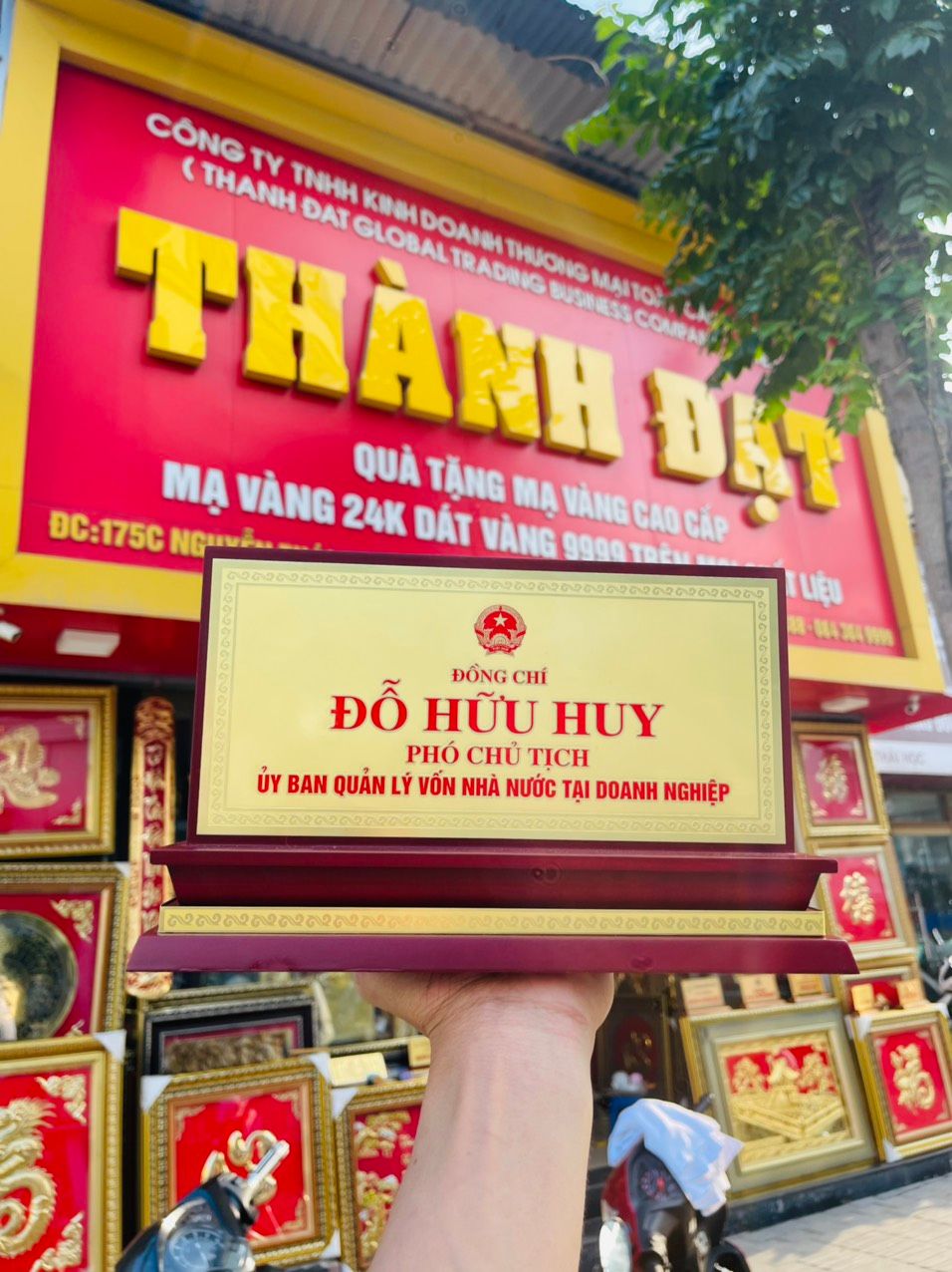 Biển Chức Danh Quản Lý Vốn Nhà Nước