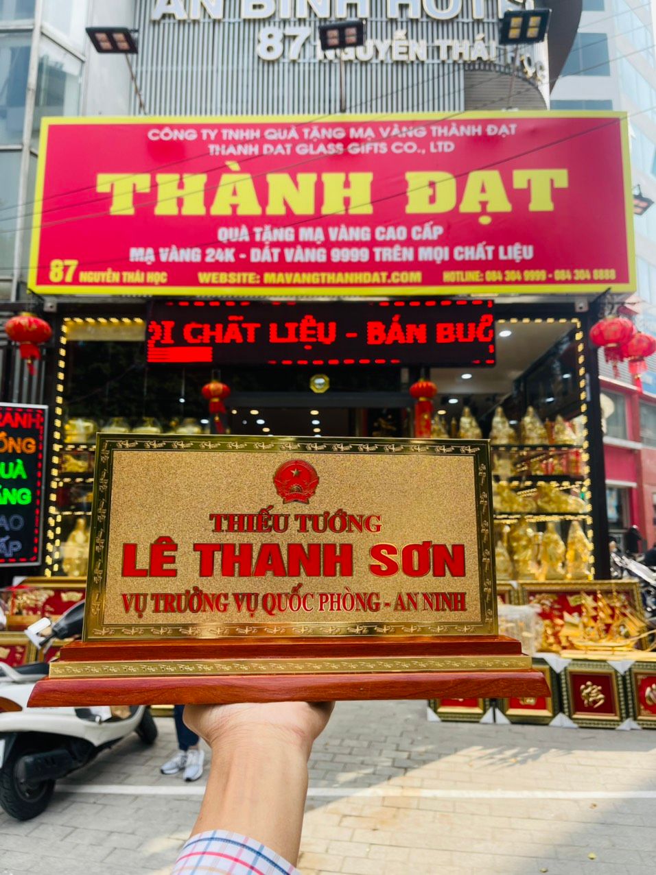 Biển Chức Danh Công An