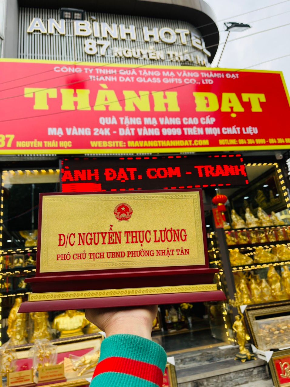 Biển Chức Danh Quản Lý Vốn Nhà Nước