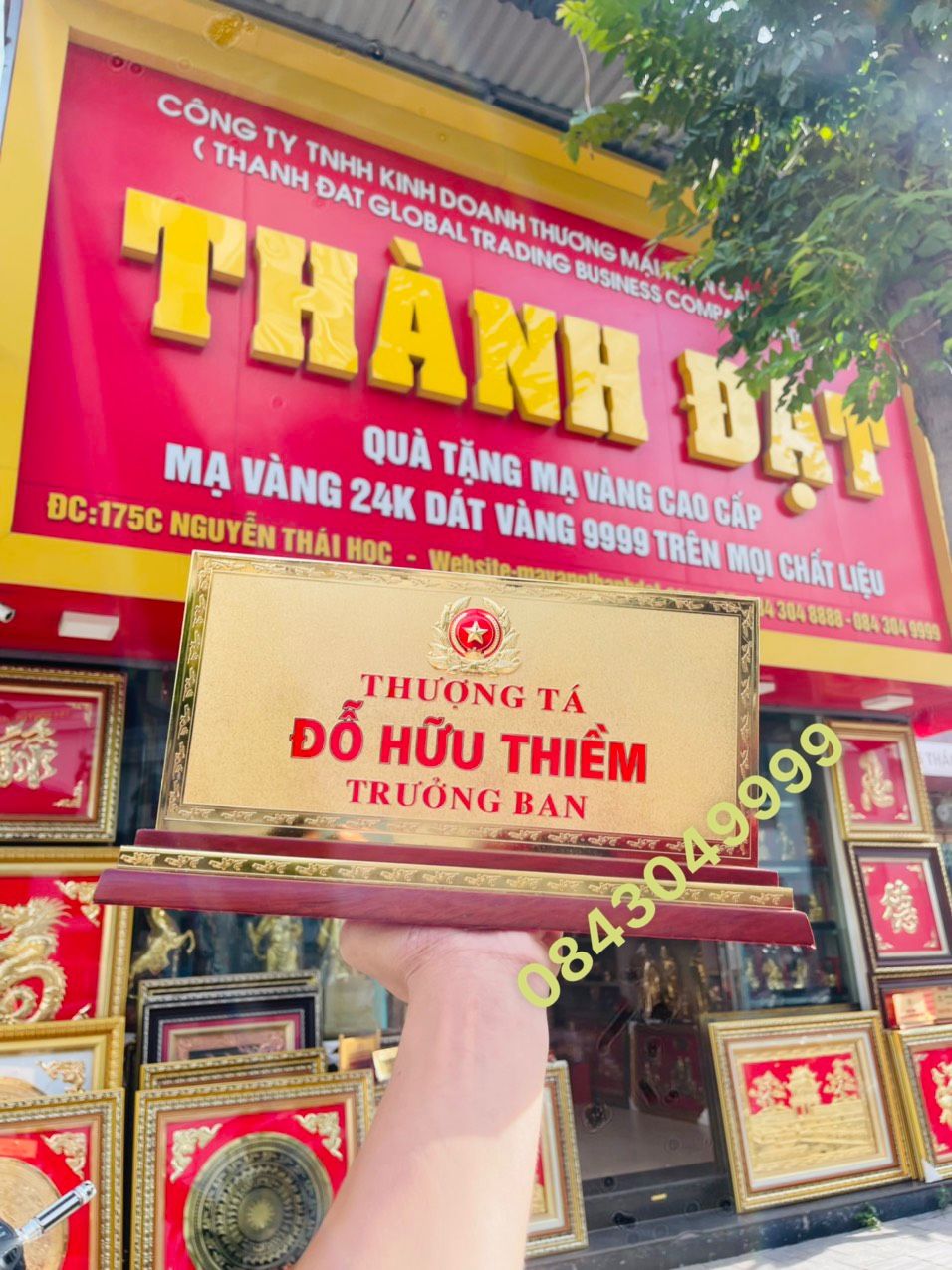  Biển Chức Danh Quân Đội - 635 