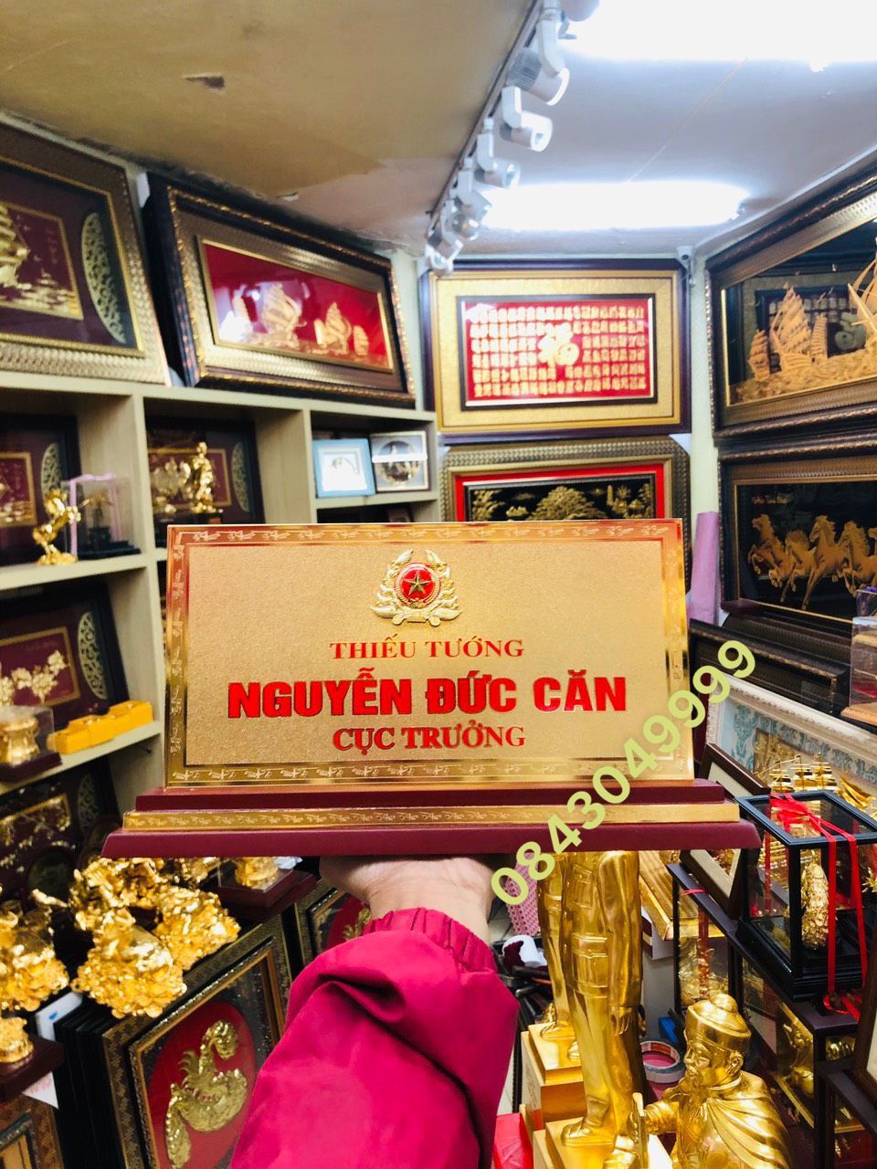  Biển Chức Danh Quân Đội Cao Cấp 