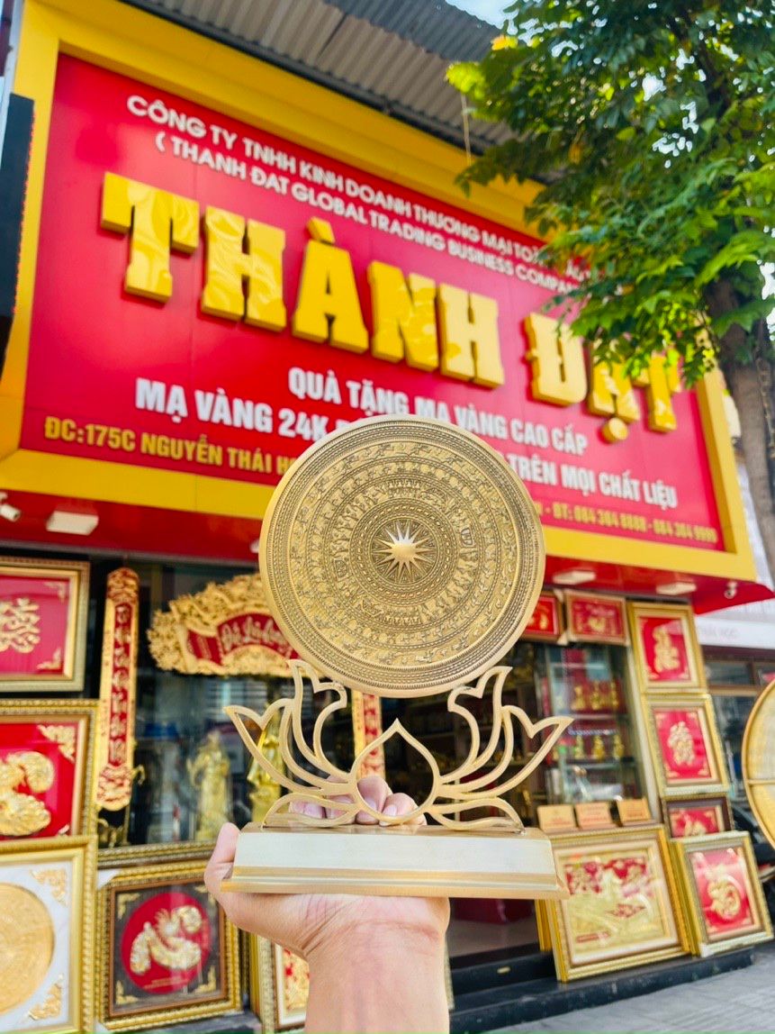 Trống Đồng Hoa Sen Phi 15