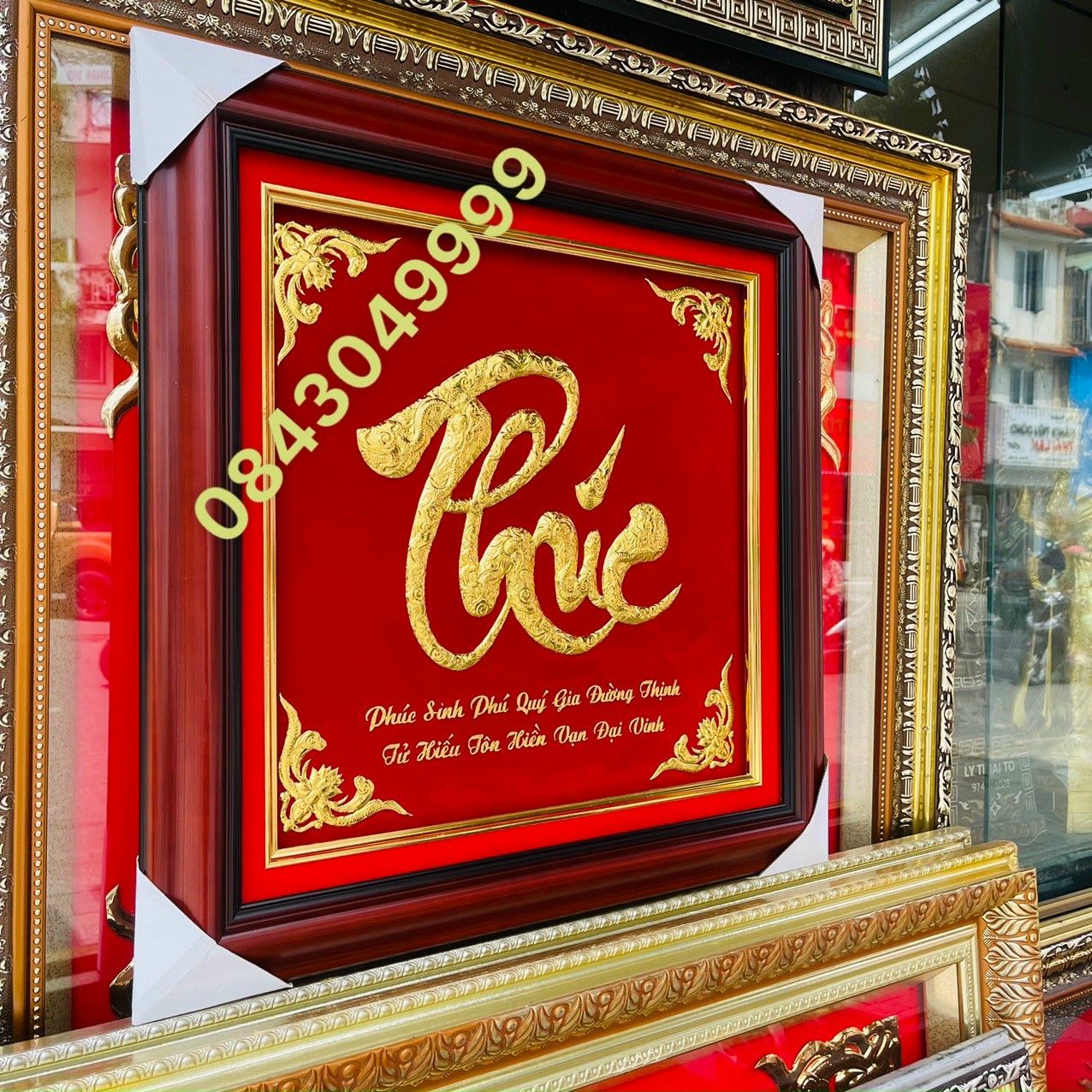 Chữ Phúc Vàng 24K