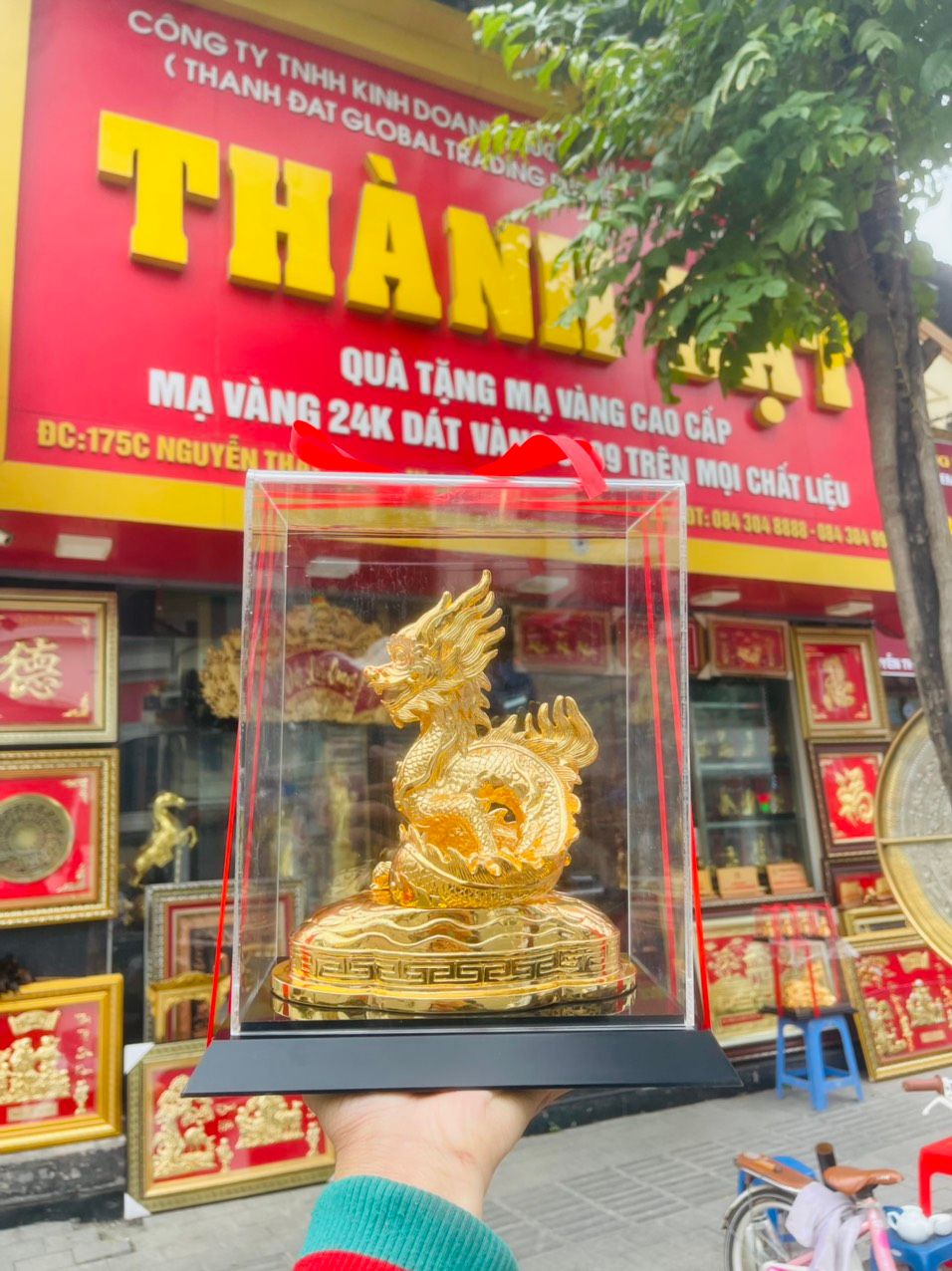 RỒNG MẠ VÀNG