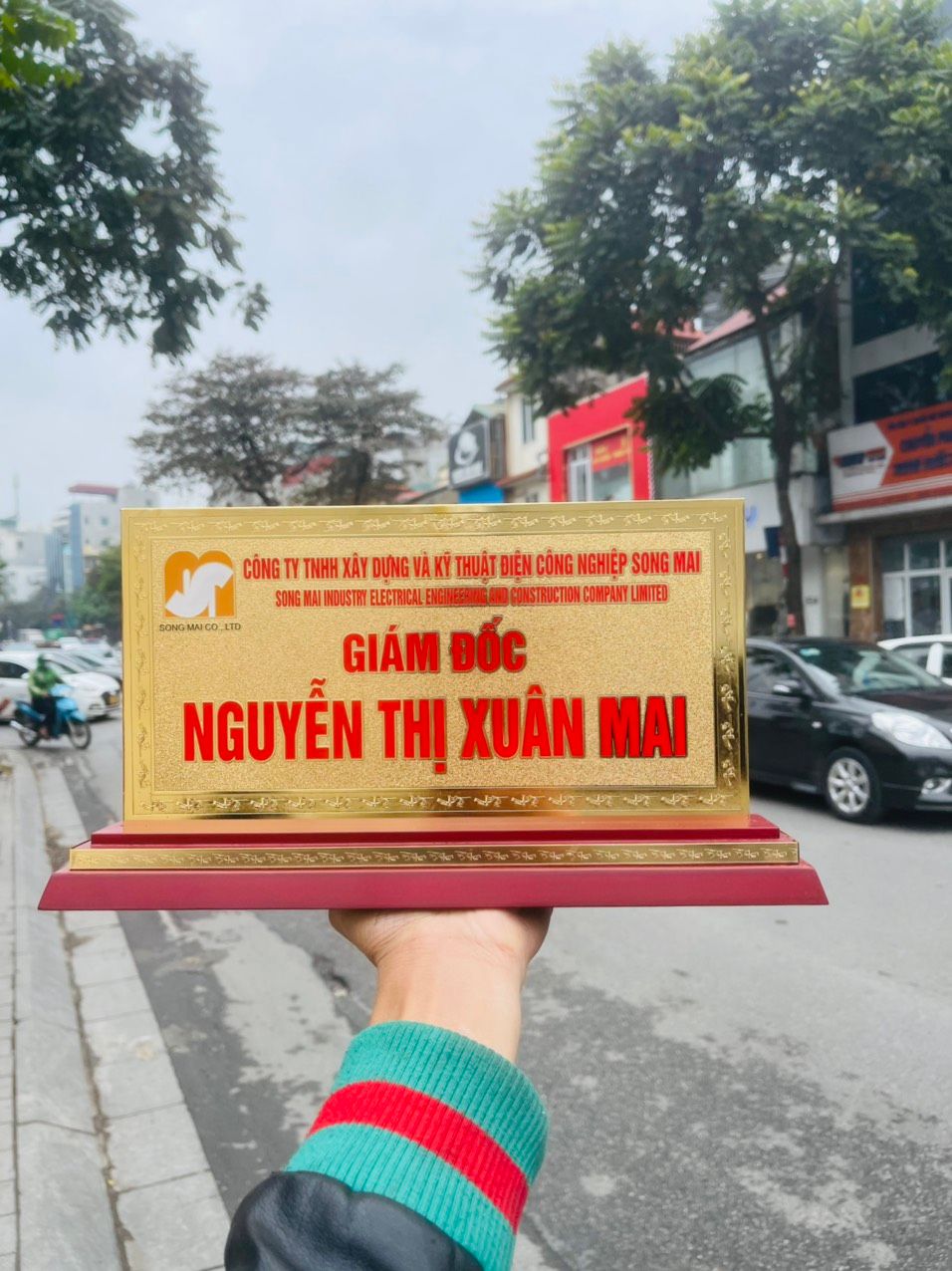  Biển Chức Danh Công Ty SONG MAI 