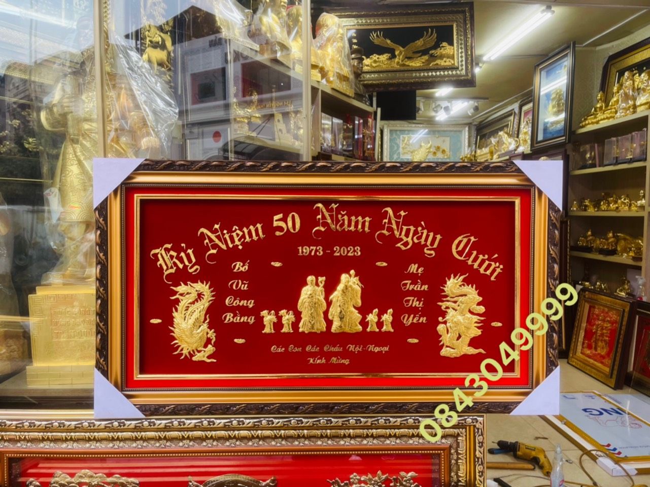 10 MẪU TRANH KỶ NIỆM NGÀY CƯỚI CAO CẤP