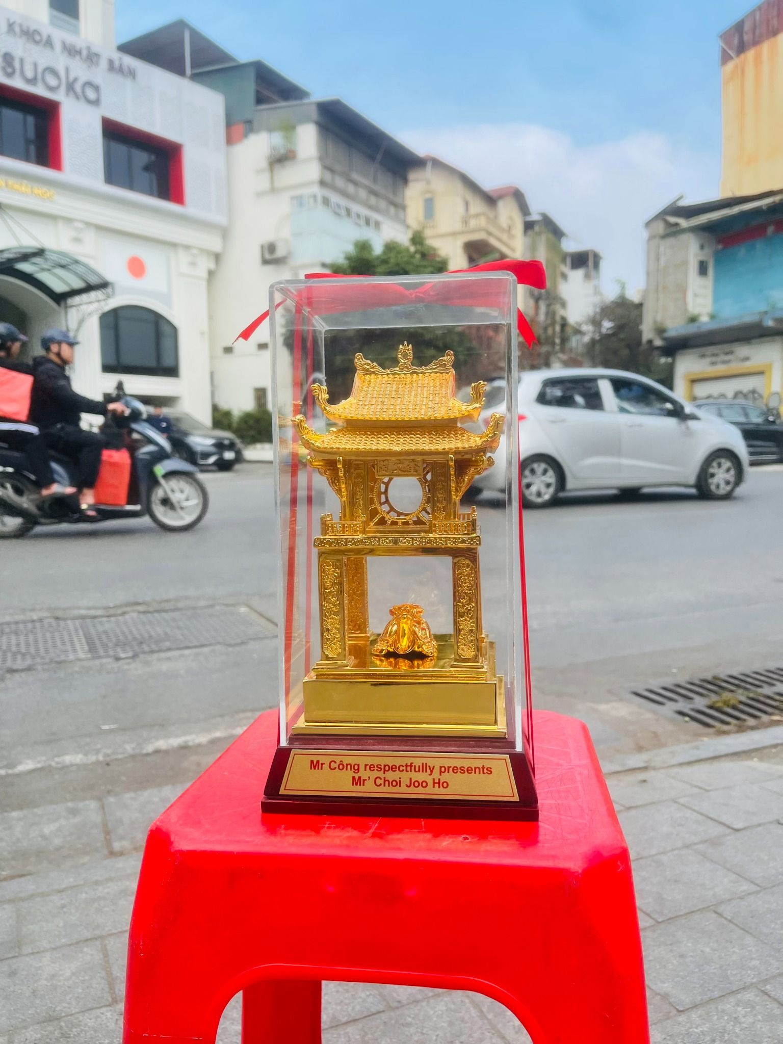 Khuê Văn Các Mạ Vàng - Rùa