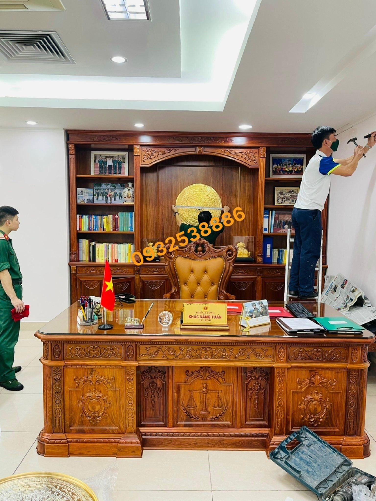 Mặt Trống 81 Mạ Vàng