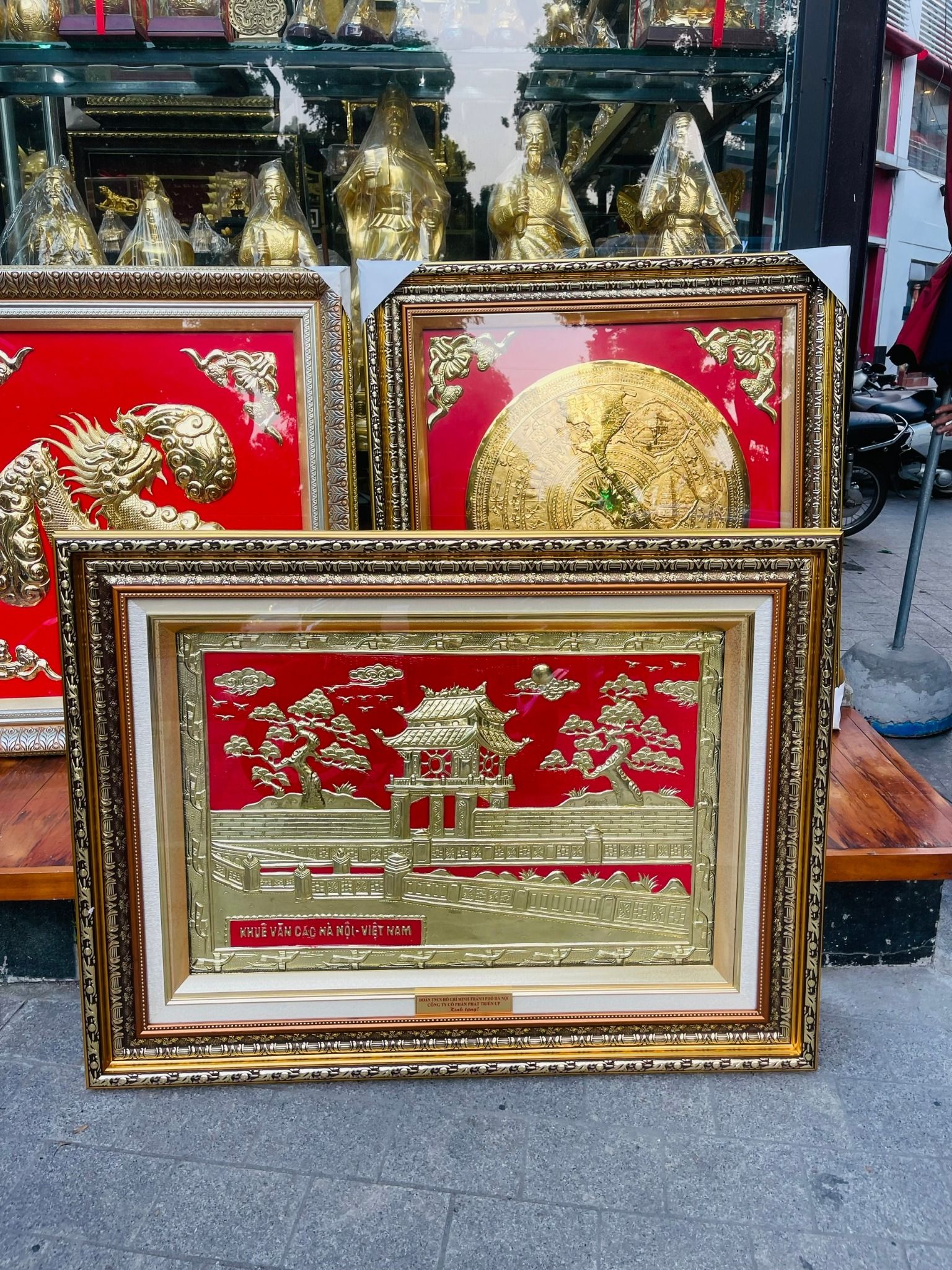 Tranh Đồng Khuê Văn Các – 90120