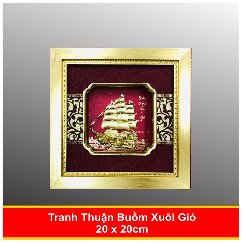  Tranh Thuận Buồm Xuôi Gió Mạ Vàng - 2020Đ 