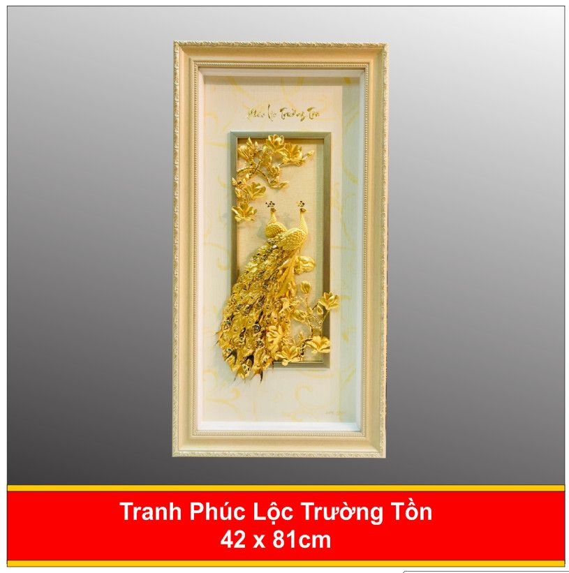  Tranh Vinh Hoa Phú Quý Mạ Vàng - 4281 