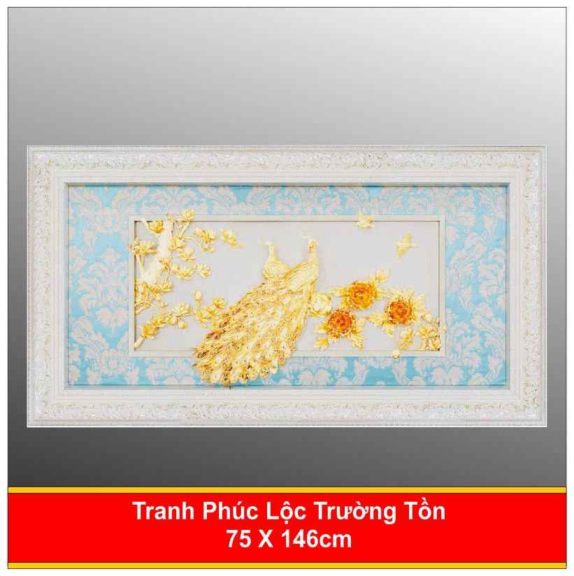 Tranh Vinh Hoa Phú Quý Mạ Vàng - 4281