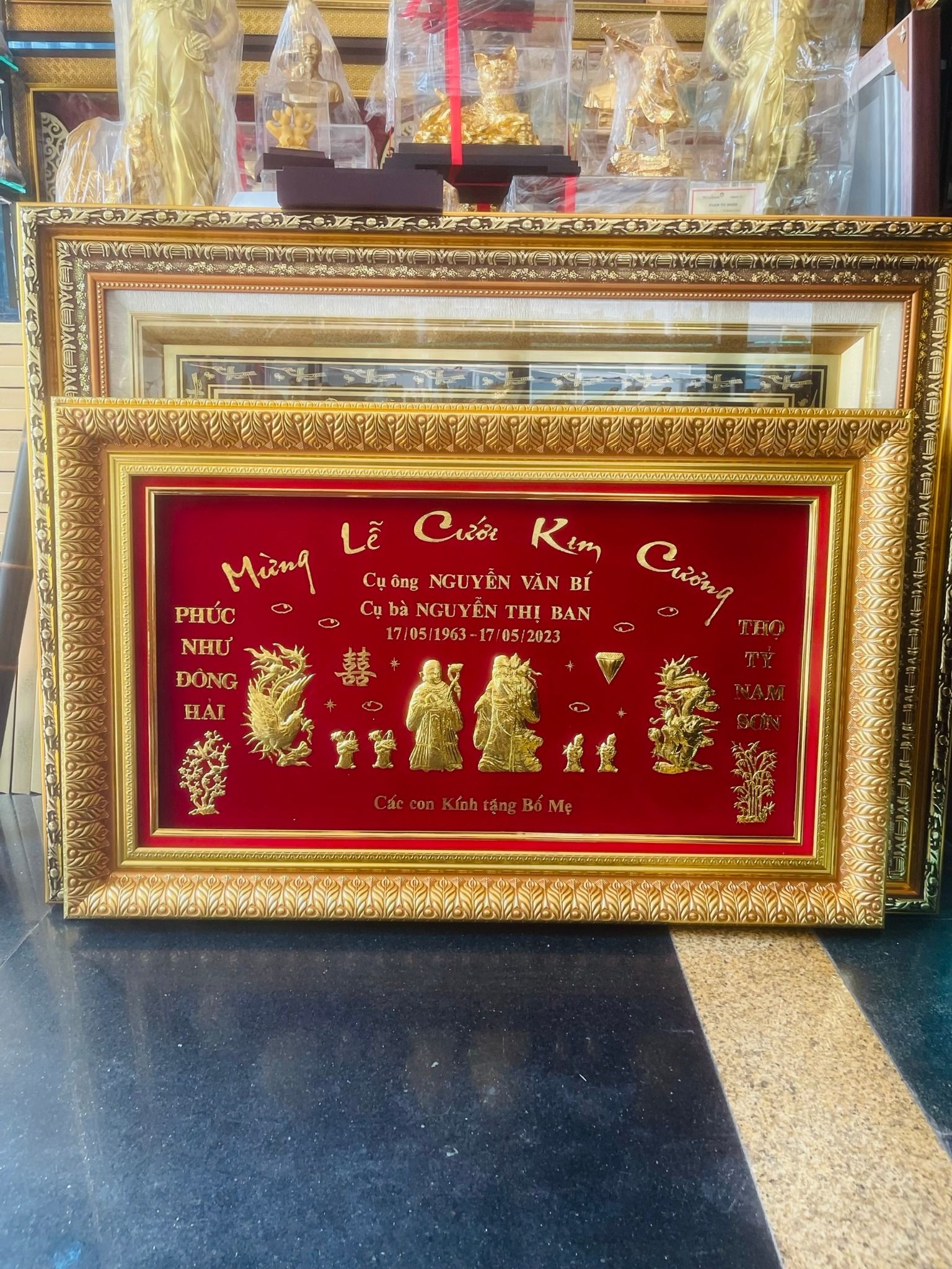MỪNG LỄ CƯỚI KIM CƯƠNG - KỶ NIỆM 60 NĂM NGÀY CƯỚI