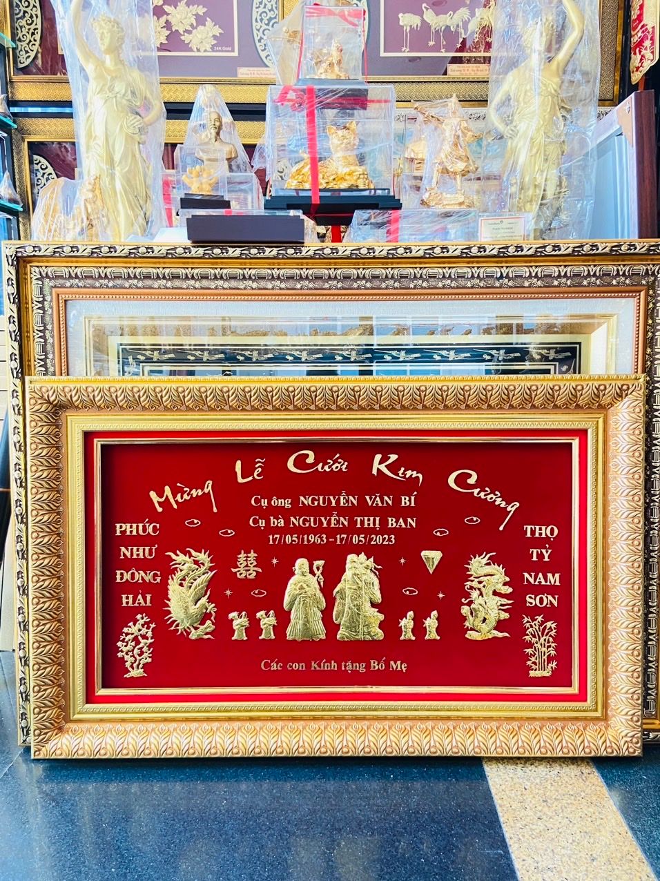 KỶ NIỆM 50 NĂM NGÀY CƯỚI - ĐÁM CƯỚI VÀNG