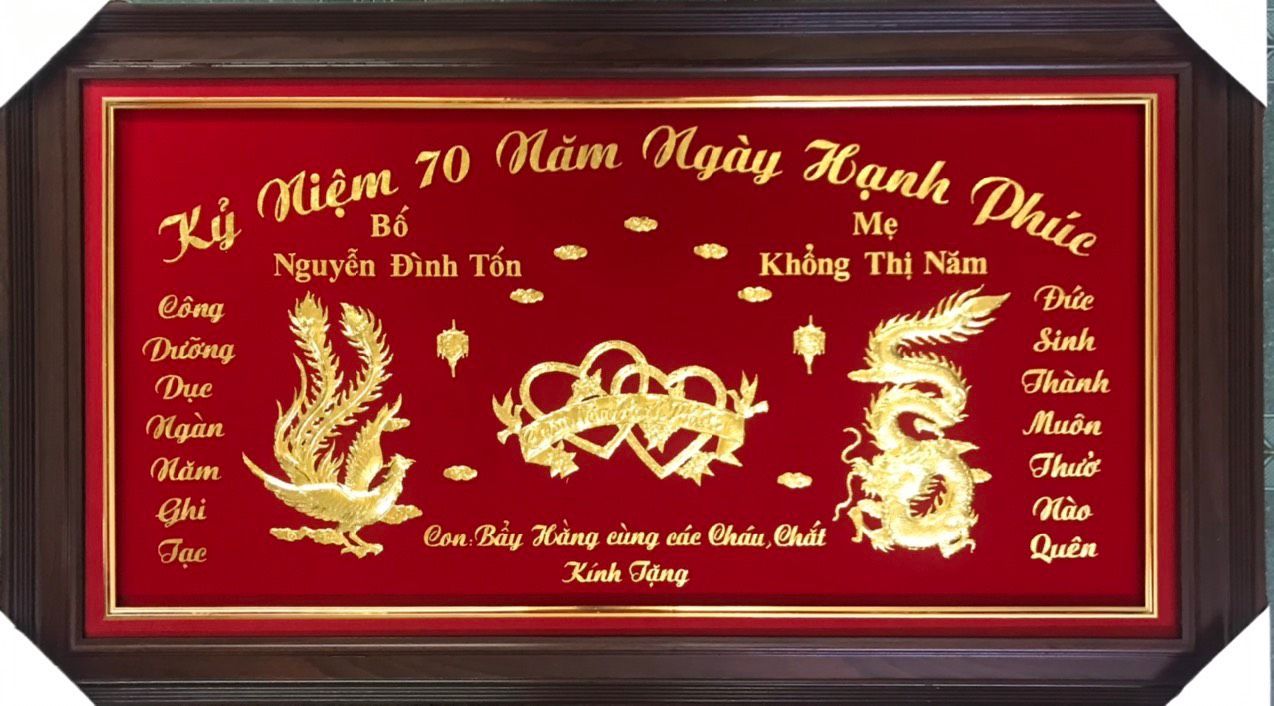 Kỷ Niệm 70 Năm Ngày Cưới