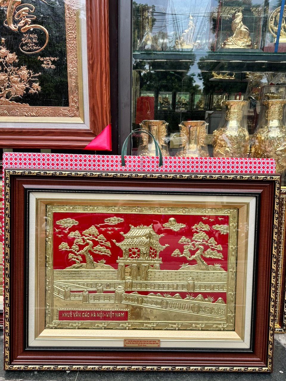 Tranh Đồng Khuê Văn Các – 90120