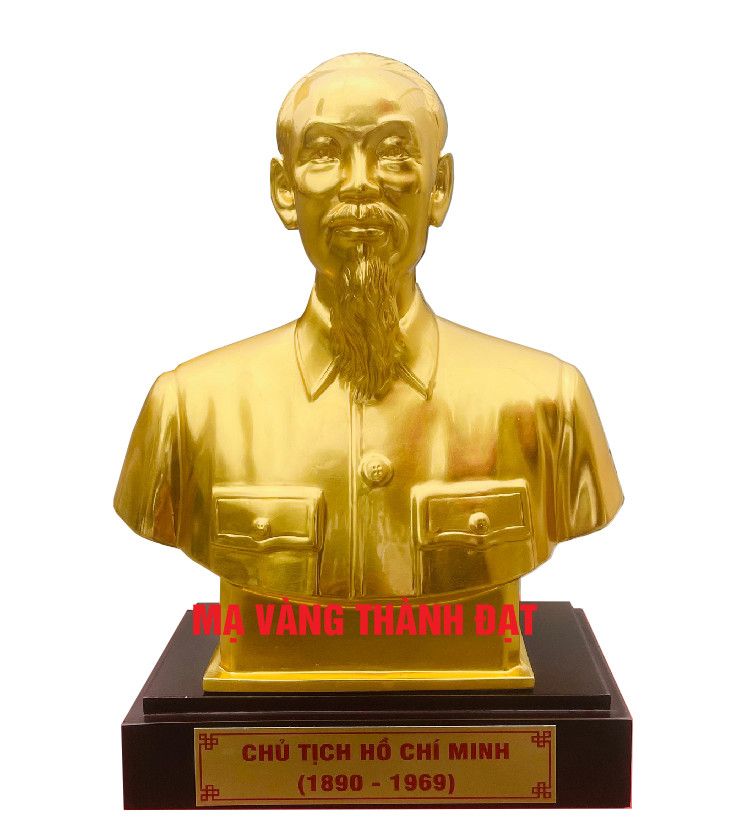 Bác Hồ Mạ Vàng