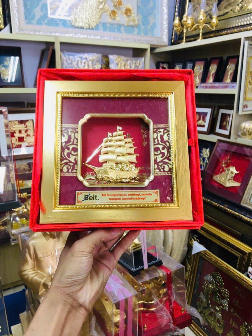Tranh Thuận Buồm Xuôi Gió Mạ Vàng - 2734