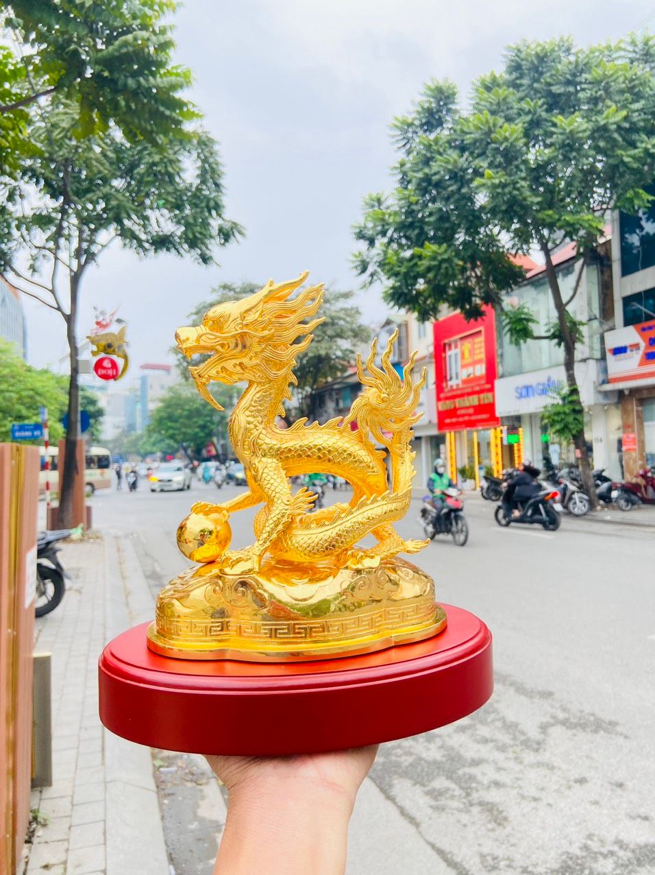  RỒNG MẠ VÀNG CAO CẤP 