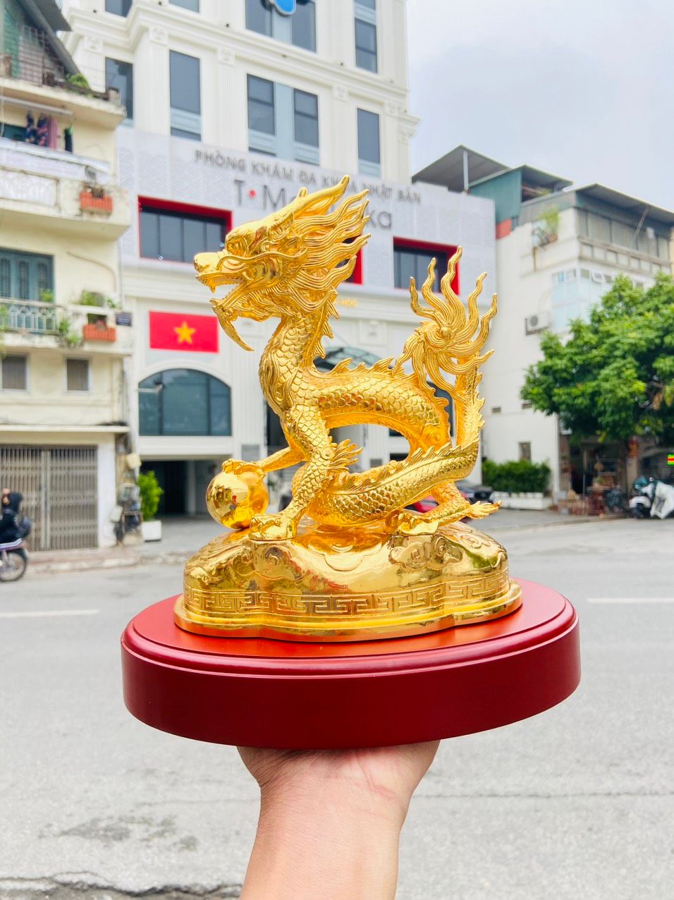  RỒNG MẠ VÀNG CAO CẤP 