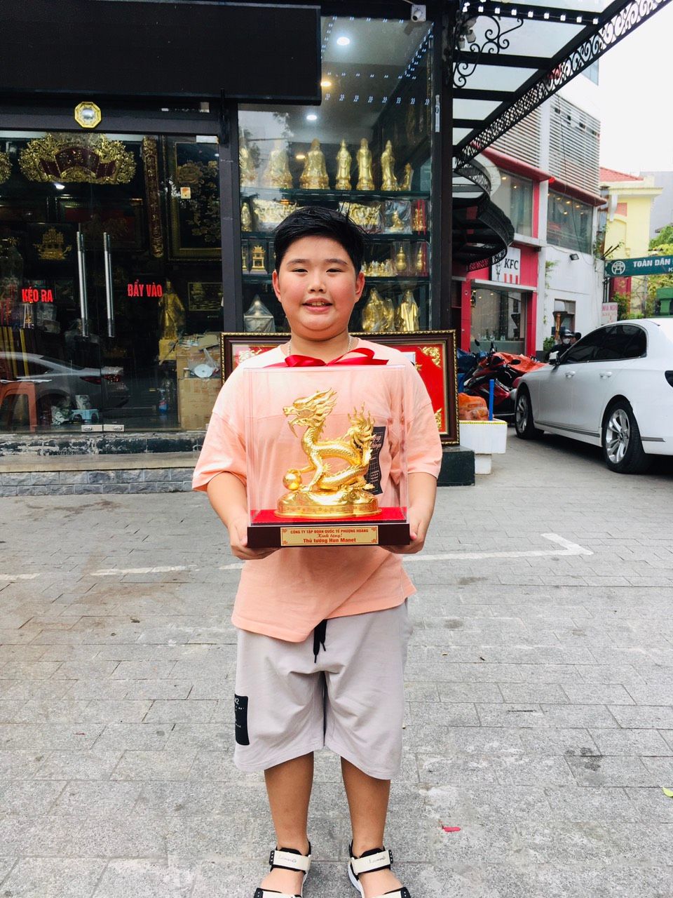 RỒNG MẠ VÀNG CAO CẤP