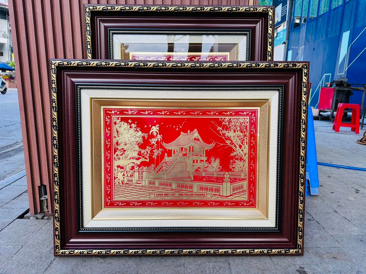 Tranh Đồng Chùa Một Cột