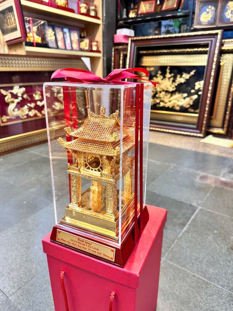 Khuê Văn Các Mạ Vàng - Rùa