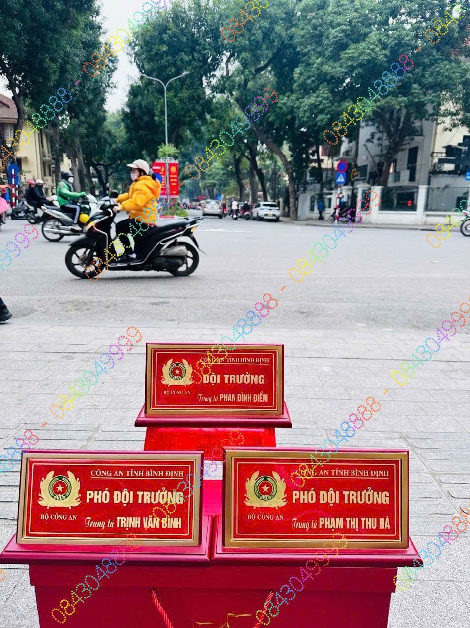 BIỂN CHỨC DANH GIÁM ĐỐC CÔNG AN