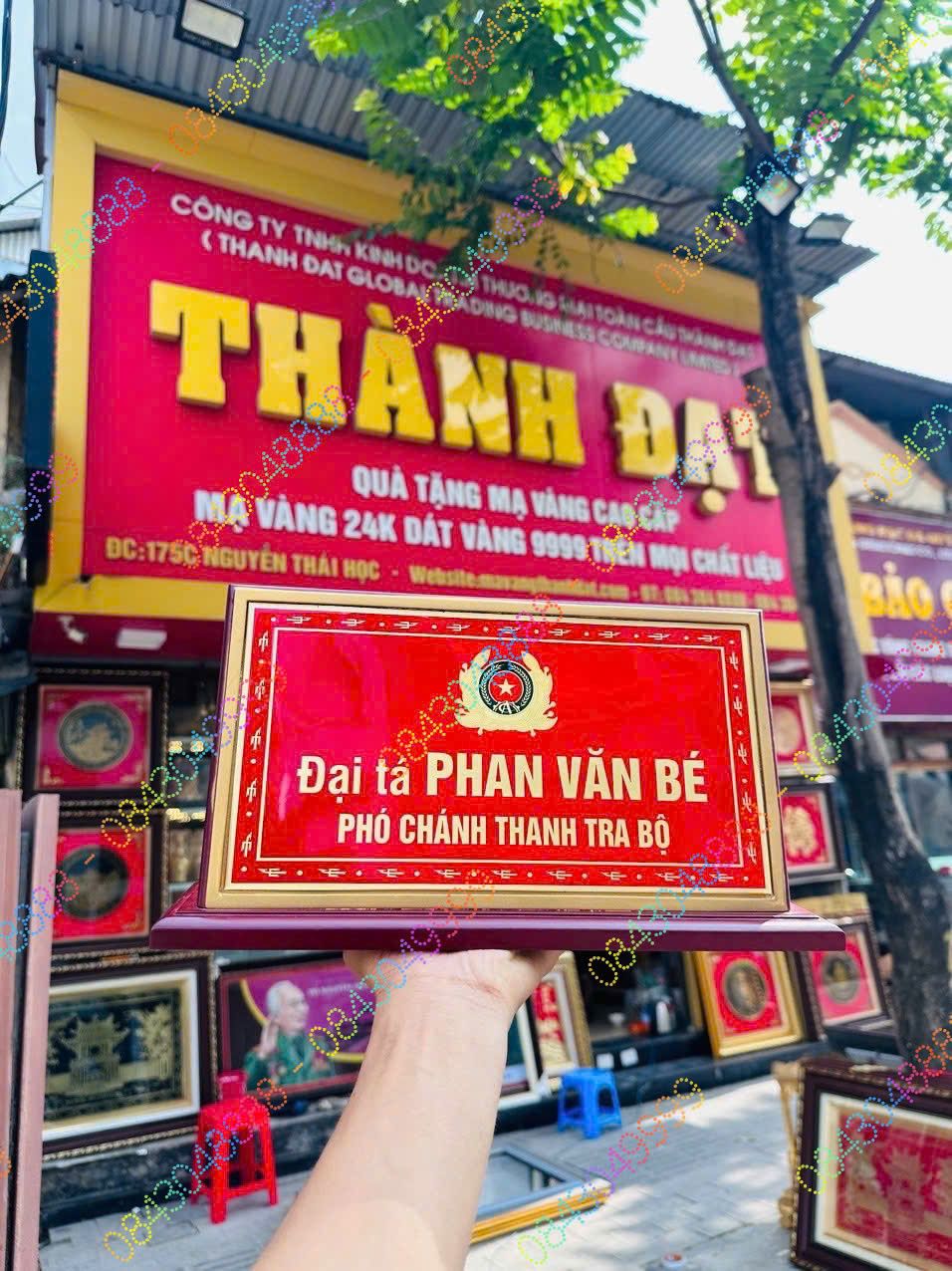 BIỂN CHỨC DANH GIÁM ĐỐC CÔNG AN